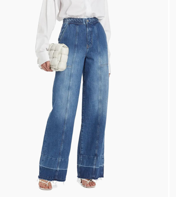 Frame Denim Denim - Frame Braided High Waisted Jeans 28